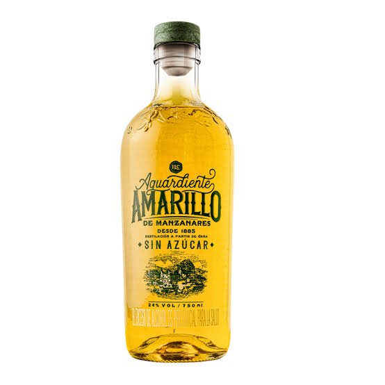 Aguardiente amarillo 750 ml