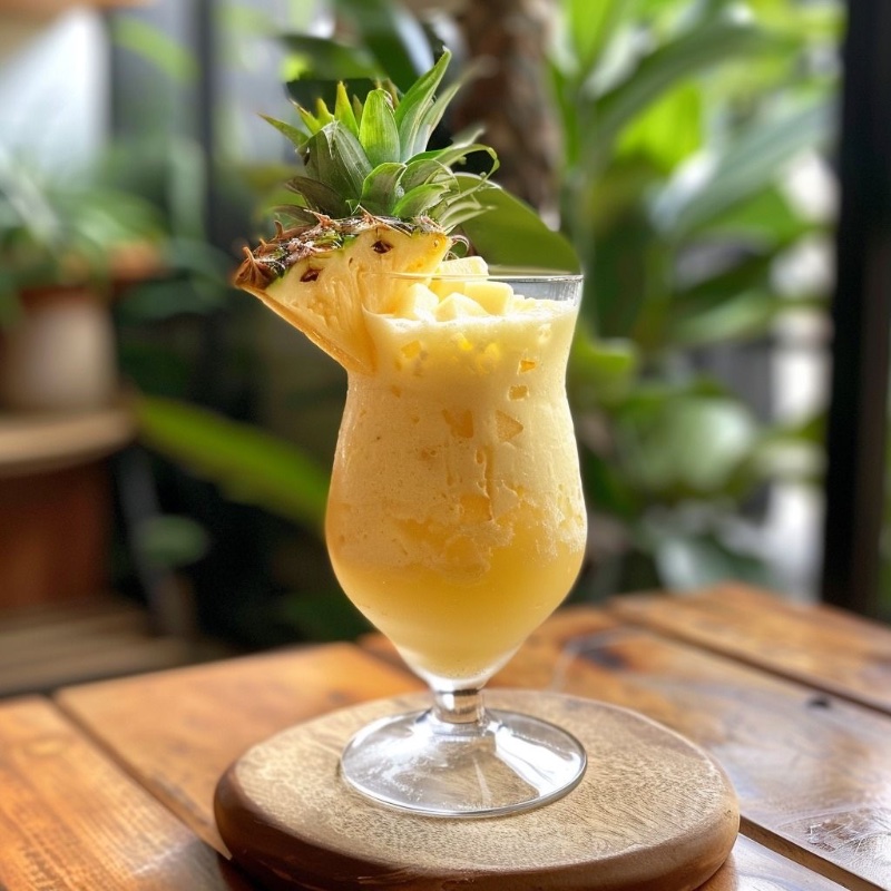 Pina colada sin alcohol (Vaso)