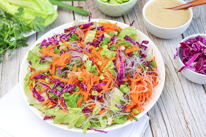 Porción de ensalada