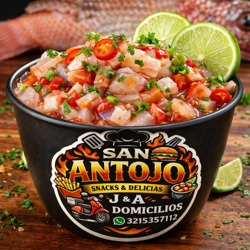 CEVICHE DE CHIRARRON