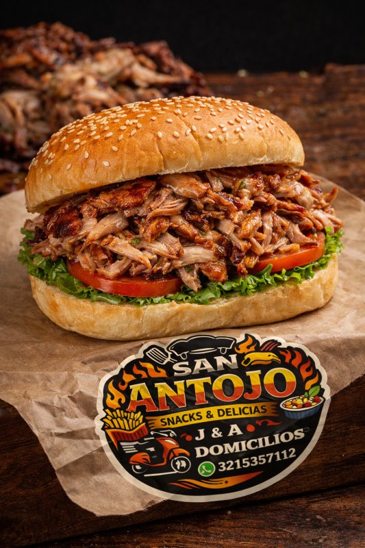 Sandwich de Pernil