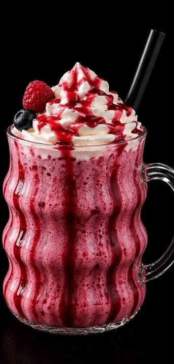 Frapuchino frutos rojos
