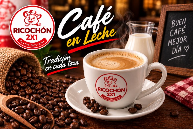 CAFE CON LECHE