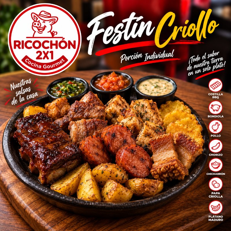 FESTIN CRIOLLO INDIVIDUAL